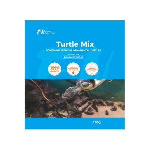 Front of Frozen Nutrition Turtle Mix Packet