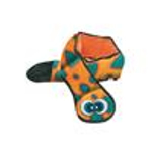 Outward Hound Invincible Snake 6 Squeak Orange and Blue Outward Hound Invincible Snake 6 Squeak Orange and Blue