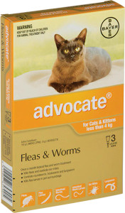 Advocate Cats & Kittens Up To 4kg - 3pk