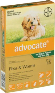 Advocate Flea Treatment For Dogs Under 4kg - 3 Pack Advocate Flea Treatment For Dogs Under 4kg - 3 Pack