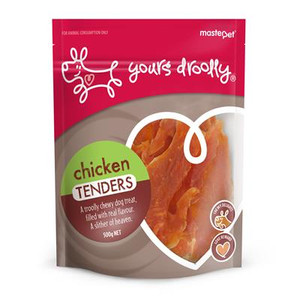 Front of Yours Droolly chicken tenders dog treat Pouch