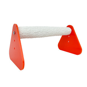 A textured perch for health, enrichment and to exercise the feet of the bird A textured perch for health, enrichment and to exercise the feet of the bird
