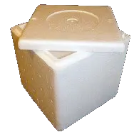 Polybox for shipping and transporting tropical and coldwater fish home from your local fish store.