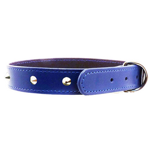 Beau Pets Leather Studded Collar, beautiful leather studded collar with chrome hardware. Beau Pets Leather Studded Collar, beautiful leather studded collar with chrome hardware.