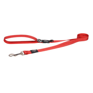 Rogz Classic Lead - Red, made from strong durable webbing with reflective stitching and zinc snap hook which is rust resistant, this lead will last. Rogz Classic Lead - Red, made from strong durable webbing with reflective stitching and zinc snap hook which is rust resistant, this lead will last.