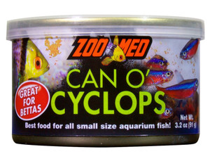 Zoo Med Can O'Cyclops 91g, Best food for all small size aquarium fish! Zoo Med Can O'Cyclops 91g, Best food for all small size aquarium fish!