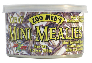 Zoo Med Can O' Mini Mealies 34g Zoo Med Can O' Mini Mealies 34g