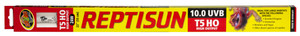 Zoo Med ReptiSun 10.0 UVB Lamp T5, Stronger UVB and Brighter Light: Twice as strong as standard ReptiSun® 10.0 Lamps! Increased UVB Output: Perfect for larger reptile habitats. Zoo Med ReptiSun 10.0 UVB Lamp T5, Stronger UVB and Brighter Light: Twice as strong as standard ReptiSun® 10.0 Lamps! Increased UVB Output: Perfect for larger reptile habitats.