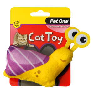 Pet One Cat Toy Snail, Interactive toys can offer a fun distraction and help ease boredom or restlessness Pet One Cat Toy Snail, Interactive toys can offer a fun distraction and help ease boredom or restlessness