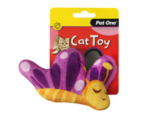 Pet One Cat Toy Butterfly with crinkle, Interactive toys can offer a fun distraction and help ease boredom or restlessness Pet One Cat Toy Butterfly with crinkle, Interactive toys can offer a fun distraction and help ease boredom or restlessness