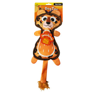 Pet One Dog Toy Tiger with Squeaker, Interactive toys can offer a fun distraction and help ease boredom or restlessness. Pet One Dog Toy Tiger with Squeaker, Interactive toys can offer a fun distraction and help ease boredom or restlessness.
