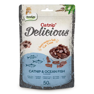 Dentalight Cat Treat Catnnip & Ocean Fish Flavour 50g, Dentalight Catnip & Ocean Fish Delicious Cat Treats, the perfect blend of indulgence and health for your feline friend. Dentalight Cat Treat Catnnip & Ocean Fish Flavour 50g, Dentalight Catnip & Ocean Fish Delicious Cat Treats, the perfect blend of indulgence and health for your feline friend.