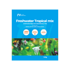 Frozen Nutrition Tropical Mix, Made from 100% Natural products and enriched with vitamins and Omega 3. Frozen Nutrition Tropical Mix, Made from 100% Natural products and enriched with vitamins and Omega 3.