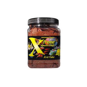 Xtreme Krill Flake, Highest quality marine and vegetable proteins produce natural colour enhancing whilst promoting healthy growth, strong immune systems and active breeding. 100% Hormone free. Xtreme Krill Flake, Highest quality marine and vegetable proteins produce natural colour enhancing whilst promoting healthy growth, strong immune systems and active breeding. 100% Hormone free.