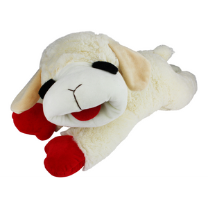 Multipet Lamb Chop Jumbo, a much loved squeaky toy for your furry friend Multipet Lamb Chop Jumbo, a much loved squeaky toy for your furry friend