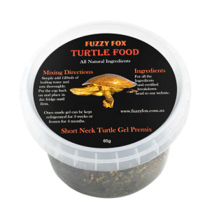 Fuzzy Fox Short Neck Turtle Mix, Short-Neck Turtle Food is a premium, nutritionally balanced diet specifically formulated to meet the dietary needs of Australian short-neck turtles. Fuzzy Fox Short Neck Turtle Mix, Short-Neck Turtle Food is a premium, nutritionally balanced diet specifically formulated to meet the dietary needs of Australian short-neck turtles.