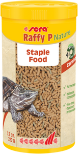 Front of Sera Raffy P Nature - Staple Turtle Food Pellets