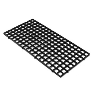 Aquarium Egg Crate 30x15cm-Black, Made from a soft plastic, easy to cut to size, and sections can securely link to one another.