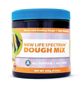 Front of New Life Spectrum Dough Mix for Bottom Feeders Tub