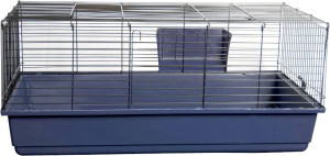 Erected Guinea Pig Cage