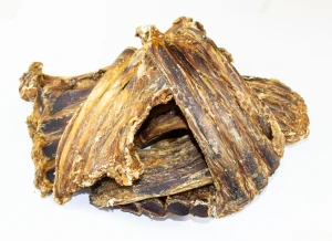 Pile of Natural dog treats | veal rib quarter