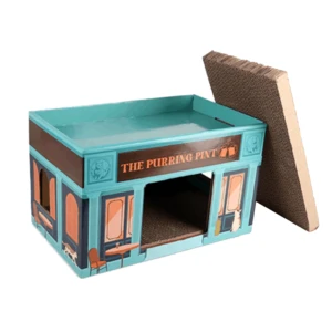 Front View of AFP Vintage - The Purring Pint Scratcher Box