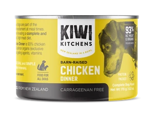 Kiwi Kitchens Wet Dog Dinner Chicken - 170g