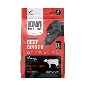 Kiwi Kitchens Freeze Dried Dog Dinner Beef - 425g