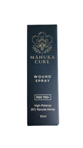 Front of Manuka Cure - Wound Spray | 50ml Box
