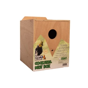 Front of A&E Cockatiel Nesting Box 22cm