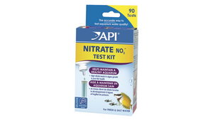 API Nitrate Test Kit - Fresh/Salt, a fast, easy and accurate kit use to measure the nitrate levels in both fresh and saltwater. Tests levels from 0 to 160ppm API Nitrate Test Kit - Fresh/Salt, a fast, easy and accurate kit use to measure the nitrate levels in both fresh and saltwater. Tests levels from 0 to 160ppm