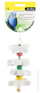 Avi One Bird Toy - Mineral Star Kabob 18x5.5x5.5cm Avi One Bird Toy - Mineral Star Kabob 18x5.5x5.5cm