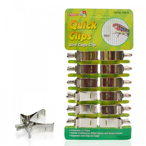 Quick Clips Metal Cuttlefish Holder Single Quick Clips Metal Cuttlefish Holder Single