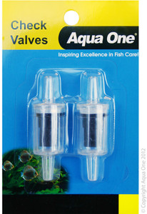 Aqua One Airline Check Valve Carded (2pk) Aqua One Airline Check Valve Carded (2pk)