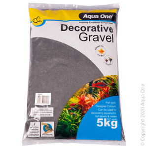 Aqua One Gravel - Black Silica 5kg (1mm) Aqua One Gravel - Black Silica 5kg (1mm)