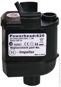 Aqua One Powerhead - Ar510 / 620 / 620t 550l/Hr Aqua One Powerhead - Ar510 / 620 / 620t 550l/Hr