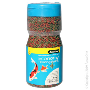 Aqua One Economy Pellet 1mm 110g Bottle Aqua One Economy Pellet 1mm 110g Bottle