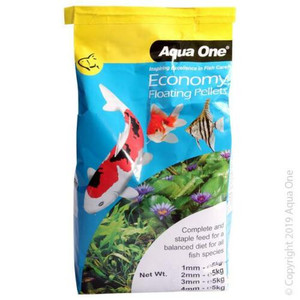 Aqua One Economy Pellet 2mm 5kg Bag Aqua One Economy Pellet 2mm 5kg Bag