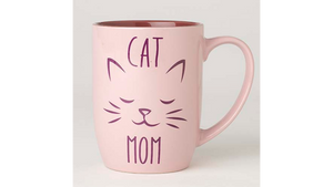 Mug "Cat Mom" Pink