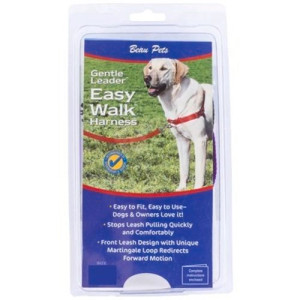 Front of Beau Pets Gentle Leader - Easy Walk - Black Large