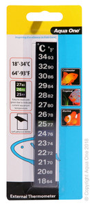 Aqua One External Thermometer Aqua One External Thermometer