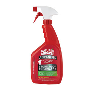 Nature’s Miracle Advance Stain And Odour Remover Feline Lemon JFC 946ml Nature’s Miracle Advance Stain And Odour Remover Feline Lemon JFC 946ml