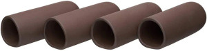 Pleco Ceramics 4pc Pleco Cave Kit - Chocolate Pleco Ceramics 4pc Pleco Cave Kit - Chocolate