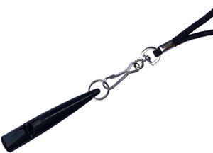 Acme 210.5 Black Whistle & Lanyard Set Acme 210.5 Black Whistle & Lanyard Set