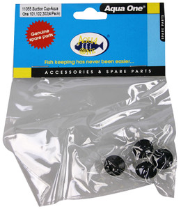 Aqua One Suction Cup 4/pk AT/ATF 101-102 Aqua One 101/102/302