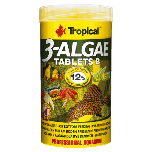 TROPICAL 3-Algae Tablets B 250ml/150g TROPICAL 3-Algae Tablets B 250ml/150g