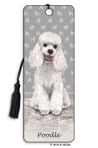 Poodle Book Mark