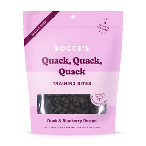 Bocce's Quack, Quack, Quack Training Treats 6oz Bocce's Quack, Quack, Quack Training Treats 6oz