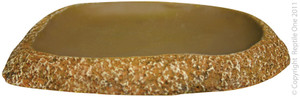 Unpackaged Reptile One Dyno Rock Shallow Feeding Dish - Medium (15.8cm)
