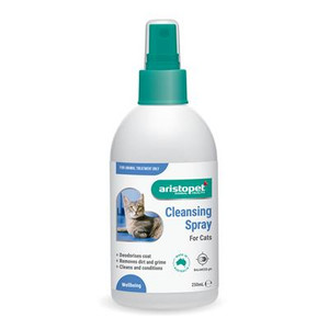 Front of Aristopet Cleansing Spray - Feline 250ml Spray Bottle